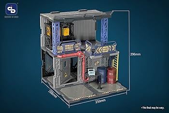 Amazon.co.jp: FRESH RETRO ジオラマビルディングセット SIB09